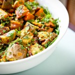 Sweet Potatoes with Lime and Coriander